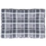 Cojín para sofá de palets de tela a cuadros gris 120x80x12 cm by vidaXL, Cushions for chairs and sofas - Ref: Foro24-314422, ...