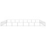Silberner Zwinger 56 m² Stahl von vidaXL, Hundehütten und Zäune - Ref: Foro24-3082184, Preis: 470,74 €, Rabatt: %