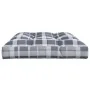 Kissen für Palettensofa aus grauem kariertem Stoff 120x80x12 cm. von vidaXL, Kissen für Stühle und Sofas - Ref: Foro24-314422...