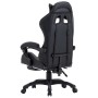 Gaming-Stuhl mit Fußstütze aus grauem und schwarzem Kunstleder von vidaXL, Bürostühle - Ref: Foro24-287990, Preis: 179,18 €, ...