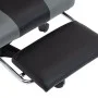 Silla gaming con reposapiés cuero sintético gris y negro de vidaXL, Sillas de oficina - Ref: Foro24-287990, Precio: 183,11 €,...