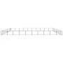 Steel dog kennel 90 m² black by vidaXL, Dog kennels and fences - Ref: Foro24-3082194, Price: 691,35 €, Discount: %