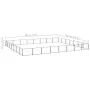 Steel dog kennel 56 m² black by vidaXL, Dog kennels and fences - Ref: Foro24-3082180, Price: 507,01 €, Discount: %