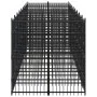 Steel outdoor kennel 16.59 m² by vidaXL, Dog kennels and fences - Ref: Foro24-3097944, Price: 2,00 €, Discount: %