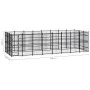 Stahl-Außenzwinger 22,12 m² von vidaXL, Hundehütten und Zäune - Ref: Foro24-3097979, Preis: 1,00 €, Rabatt: %