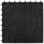 Set of 11 gray WPC tiles 30 x 30 cm, 1 square meter by vidaXL, Floors and carpets - Ref: Foro24-41551, Price: 53,77 €, Discou...
