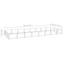 Silberner Zwinger 24 m² Stahl von vidaXL, Hundehütten und Zäune - Ref: Foro24-3082140, Preis: 342,04 €, Rabatt: %