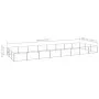 Silver dog kennel 24 m² steel by vidaXL, Dog kennels and fences - Ref: Foro24-3082140, Price: 336,99 €, Discount: %