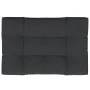 Cojín de asiento de jardín de tela negro 120x80x12 cm de vidaXL, Cojines para sillas y sofás - Ref: Foro24-47502, Precio: 70,...