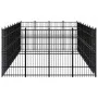 Outdoor steel kennel 33.18 m² by vidaXL, Dog kennels and fences - Ref: Foro24-3097987, Price: 1,00 €, Discount: %