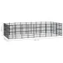 Outdoor steel kennel 33.18 m² by vidaXL, Dog kennels and fences - Ref: Foro24-3097987, Price: 1,00 €, Discount: %