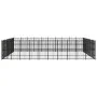 Steel outdoor kennel 82.94 m² by vidaXL, Dog kennels and fences - Ref: Foro24-3098008, Price: 2,00 €, Discount: %