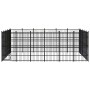 Steel outdoor kennel 27.65 m² by vidaXL, Dog kennels and fences - Ref: Foro24-3097990, Price: 1,00 €, Discount: %