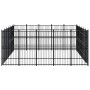 Steel outdoor kennel 27.65 m² by vidaXL, Dog kennels and fences - Ref: Foro24-3097990, Price: 1,00 €, Discount: %