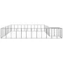 Black kennel 31.46 m² steel by vidaXL, Dog kennels and fences - Ref: Foro24-3082241, Price: 649,30 €, Discount: %