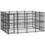 Stahl-Außenzwinger 11,06 m² von vidaXL, Hundehütten und Zäune - Ref: Foro24-3097975, Preis: 753,24 €, Rabatt: %