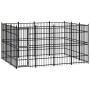 Stahl-Außenzwinger 11,06 m² von vidaXL, Hundehütten und Zäune - Ref: Foro24-3097975, Preis: 753,24 €, Rabatt: %