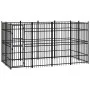 Perrera de exterior de acero 7,37 m² by vidaXL, Dog kennels and fences - Ref: Foro24-3097958, Price: 652,73 €, Discount: %