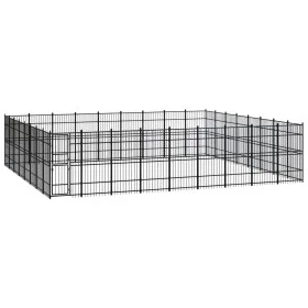 Stahlzwinger für den Außenbereich 66,36 m² von vidaXL, Hundehütten und Zäune - Ref: Foro24-3098005, Preis: 1,00 €, Rabatt: %