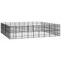 Outdoor steel dog kennel 66.36 m² by vidaXL, Dog kennels and fences - Ref: Foro24-3098005, Price: 1,00 €, Discount: %