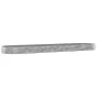 Steel flowerbed planter powder coated silver 600x140x36 cm by vidaXL, Pots and planters - Ref: Foro24-319052, Price: 134,66 €...