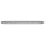 Steel flowerbed planter powder coated silver 600x140x36 cm by vidaXL, Pots and planters - Ref: Foro24-319052, Price: 134,66 €...