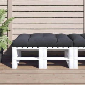Anthracite fabric pallet sofa cushion 120x80x12 cm by vidaXL, Cushions for chairs and sofas - Ref: Foro24-314413, Price: 43,0...