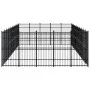 Steel outdoor kennel 46.08 m² by vidaXL, Dog kennels and fences - Ref: Foro24-3097994, Price: 1,00 €, Discount: %