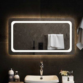 Espejo de baño con LED 90x50 cm
