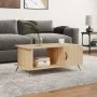 Oak Sonoma plywood coffee table 90x50x40 cm by vidaXL, Coffee table - Ref: Foro24-829463, Price: 45,60 €, Discount: %