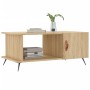 Oak Sonoma plywood coffee table 90x50x40 cm by vidaXL, Coffee table - Ref: Foro24-829463, Price: 46,00 €, Discount: %