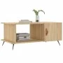 Oak Sonoma plywood coffee table 90x50x40 cm by vidaXL, Coffee table - Ref: Foro24-829463, Price: 45,60 €, Discount: %