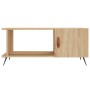 Oak Sonoma plywood coffee table 90x50x40 cm by vidaXL, Coffee table - Ref: Foro24-829463, Price: 46,00 €, Discount: %