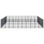 Steel outdoor kennel 92.16 m² by vidaXL, Dog kennels and fences - Ref: Foro24-3098009, Price: 2,00 €, Discount: %