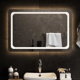 Espejo de baño con LED 90x60 cm