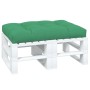 Cojín de asiento de jardín de tela verde 120x80x12 cm by vidaXL, Cushions for chairs and sofas - Ref: Foro24-314417, Price: 4...