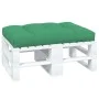 Garten-Sitzkissen aus grünem Stoff 120x80x12 cm von vidaXL, Kissen für Stühle und Sofas - Ref: Foro24-314417, Preis: 40,63 €,...