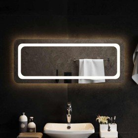 Espejo de baño con LED 100x40 cm