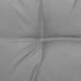 Central garden sofa 2 pieces with solid pine wood cushions gray by vidaXL, Modular outdoor sofas - Ref: Foro24-805735, Price:...