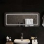 Espejo de baño con LED 100x40 cm