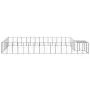 Black kennel 26.62 m² steel by vidaXL, Dog kennels and fences - Ref: Foro24-3082217, Price: 648,38 €, Discount: %