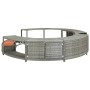 Graue Whirlpool-Einfassung aus synthetischem Rattan von vidaXL, Pool- und Spa-Zubehör - Ref: Foro24-46459, Preis: 723,10 €, R...