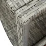 Gray synthetic rattan hot tub surround by vidaXL, Pool and spa accessories - Ref: Foro24-46459, Price: 605,83 €, Discount: %