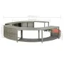 Gray synthetic rattan hot tub surround by vidaXL, Pool and spa accessories - Ref: Foro24-46459, Price: 605,83 €, Discount: %