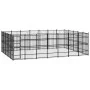 Steel outdoor kennel 32.26 m² by vidaXL, Dog kennels and fences - Ref: Foro24-3097991, Price: 1,00 €, Discount: %