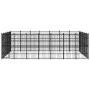 Steel outdoor kennel 32.26 m² by vidaXL, Dog kennels and fences - Ref: Foro24-3097991, Price: 1,00 €, Discount: %