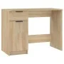 Schreibtisch aus Sonoma-Eichensperrholz, 100 x 50 x 75 cm von vidaXL, Schreibtische - Ref: Foro24-811496, Preis: 111,44 €, Ra...