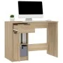 Schreibtisch aus Sonoma-Eichensperrholz, 100 x 50 x 75 cm von vidaXL, Schreibtische - Ref: Foro24-811496, Preis: 111,44 €, Ra...