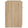 Schreibtisch aus Sonoma-Eichensperrholz, 100 x 50 x 75 cm von vidaXL, Schreibtische - Ref: Foro24-811496, Preis: 115,31 €, Ra...
