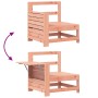 Juego de sofás de jardín 5 pzas madera maciza de abeto Douglas